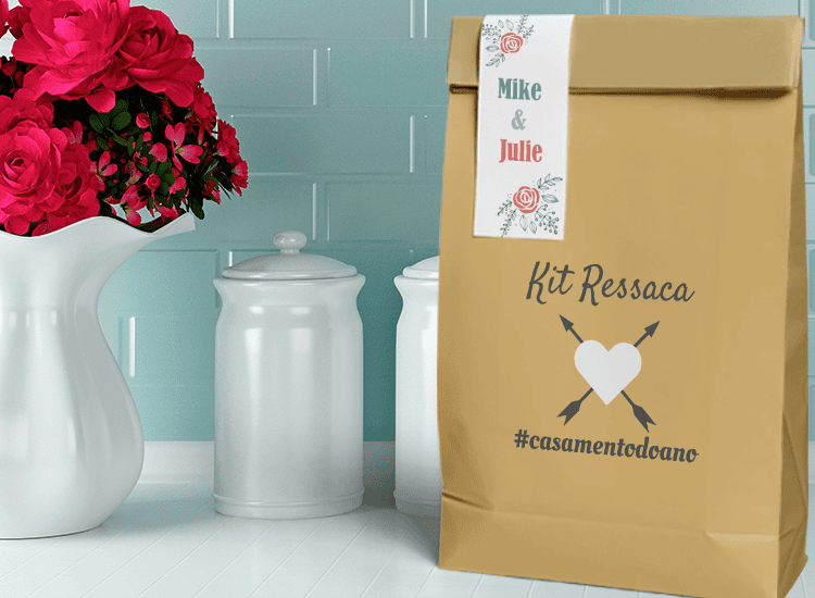 Produtos personalizados para casamento: 5 modelos de lembrancinhas para baixar
