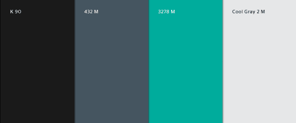 Escala de cores e manual da marca