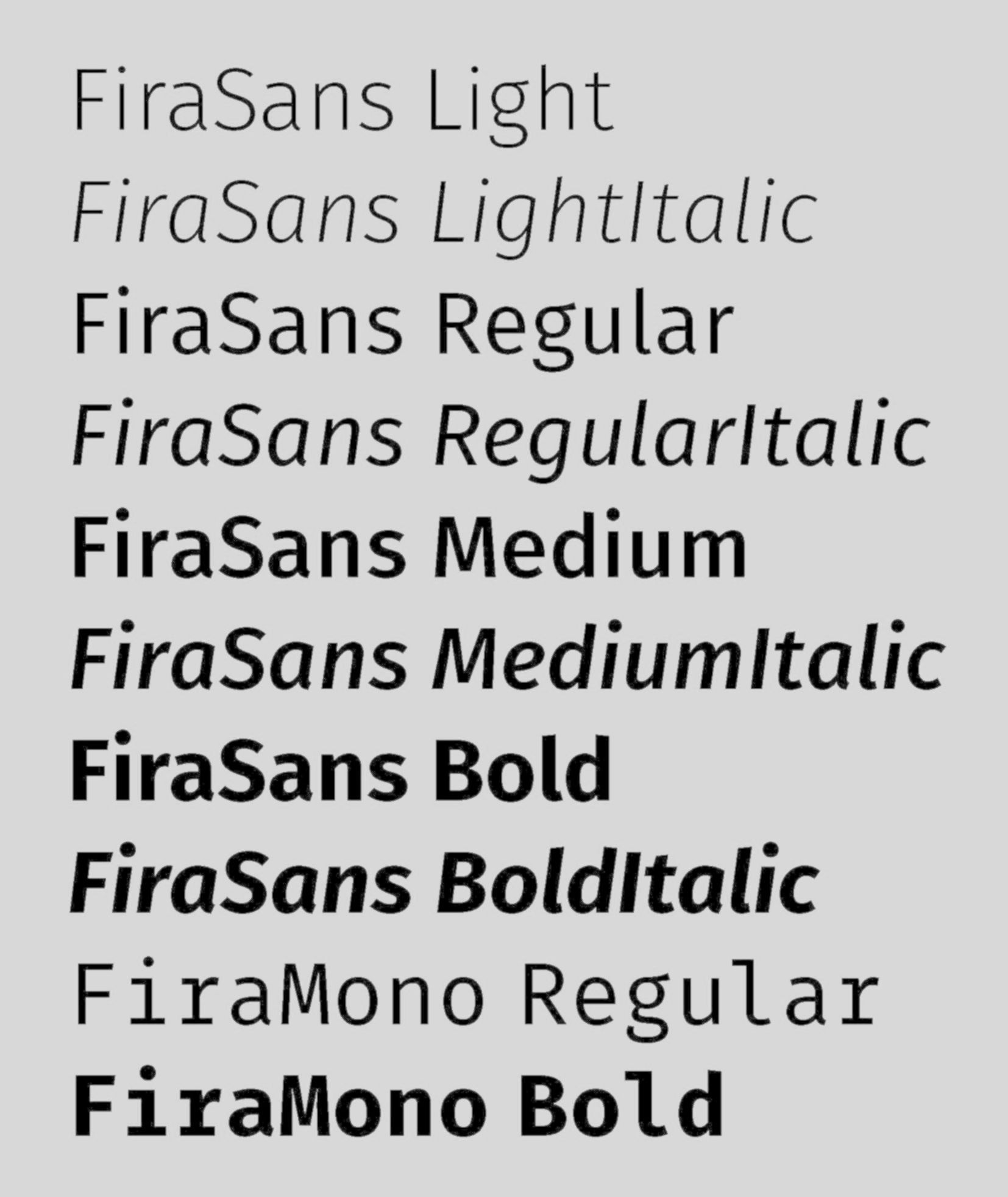 A tipografia inserida no manual da marca