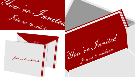 A história do convite e seus modelos A história do convite e seus modelos