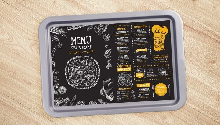 Use o jogo americano para se comunicar com o cliente ou divulgar promoções e produtos Use o jogo americano para se comunicar com o cliente ou divulgar promoções e pro