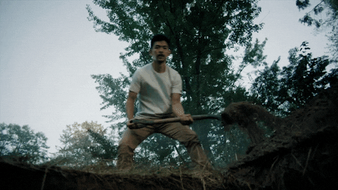 john cho horror GIF by The Exorcist FOX.gif