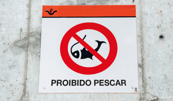 Placas de sinalização