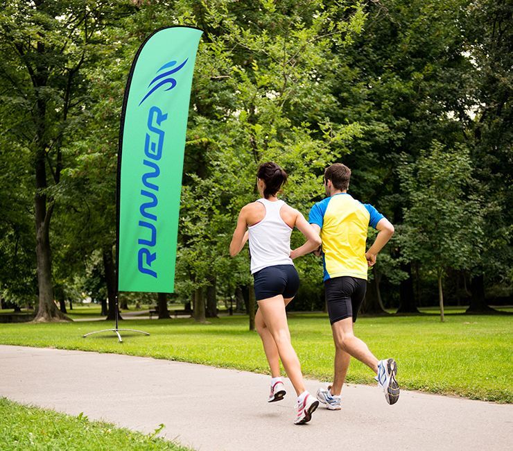 wind banner para eventos