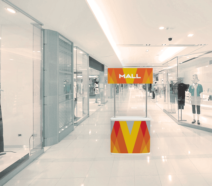 Balcão para ações promocionais